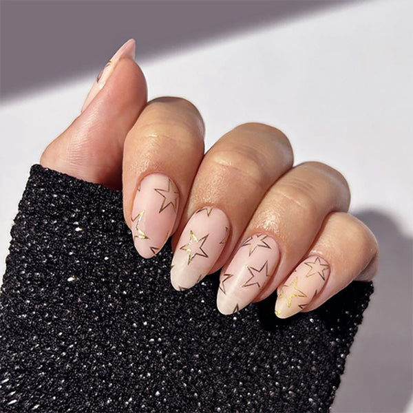 12 Sizes-24 Pcs Press On Nails JP3693
