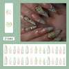 12 Sizes-24 Pcs Press On Nails Z1044