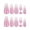 12 Sizes-24 Pcs Press On Nails JP4309
