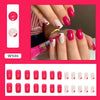 12 Sizes-24 Pcs Press On Nails W946