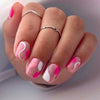 12 Sizes-24 Pcs Press On Nails W905