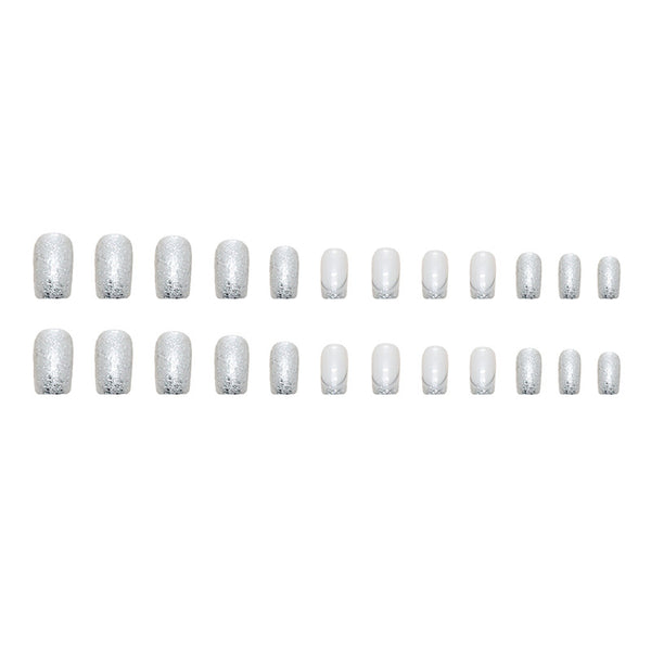 12 Sizes-24 Pcs Press On Nails W507