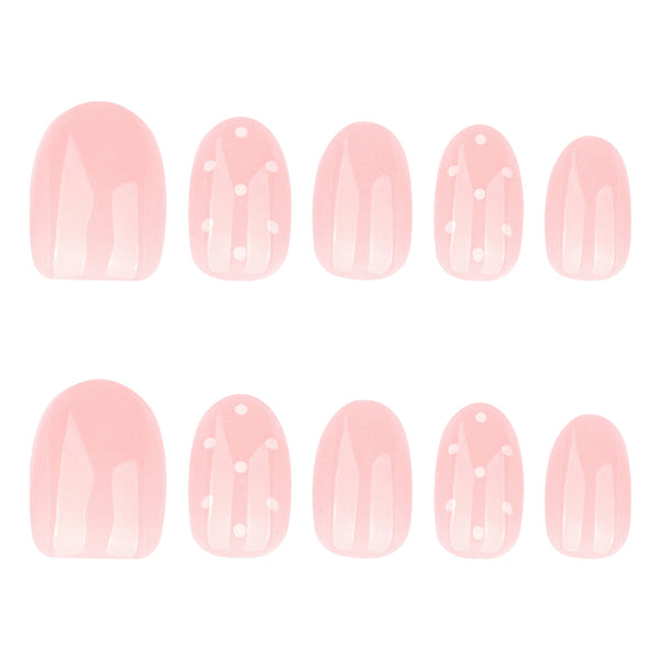 12 Sizes-24 Pcs Press On Nails JP4370