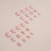 12 Sizes-24 PcsPress On Nails W1107