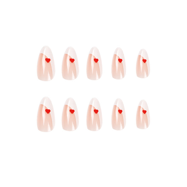 12 Sizes-24 Pcs Press On Nails JP1788