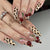 12 Sizes-24 Pcs Press On Nails JP3688