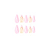 12 Sizes-24 Pcs Press On Nails JP2497