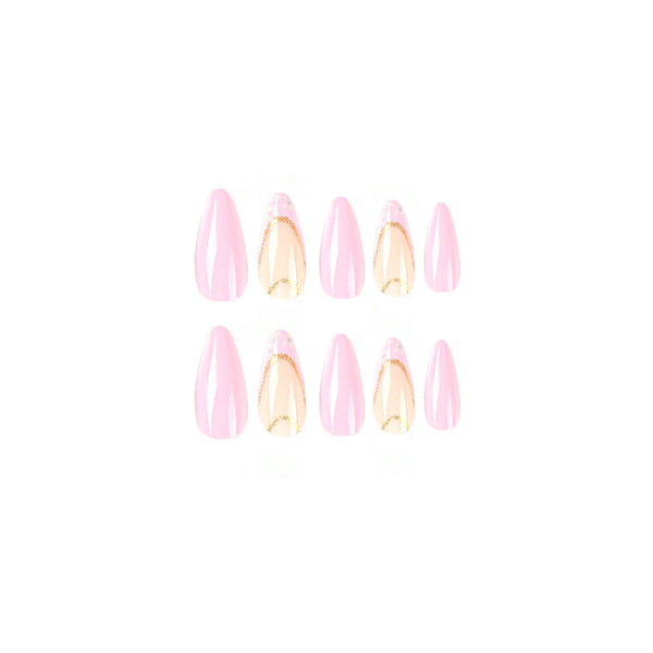 12 Sizes-24 Pcs Press On Nails JP2497