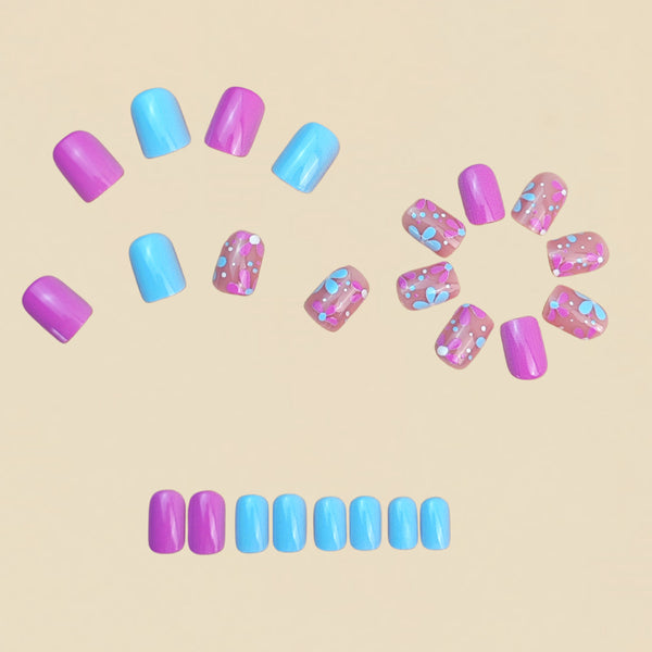 12 Sizes-24 Pcs Press On Nails Y779