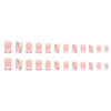 12 Sizes-24 Pcs Press On Nails W536