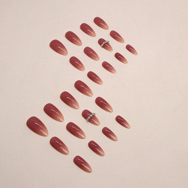 12 Sizes-24 Pcs Press On Nails Z789