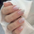 12 Sizes-24 Pcs Press On Nails C1590