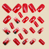 12 Sizes-24 Pcs Press On Nails Y1665