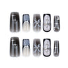 12 Sizes-24 Pcs Press On Nails JP3385