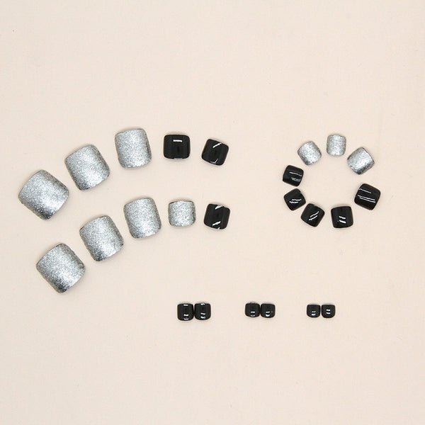 12 Sizes-24 Pcs Press On Nails F045
