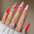 12 Sizes-24 Pcs Press On Nails JP1785