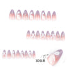 12 Sizes-24 Pcs Press On Nails JP3621