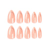 12 Sizes-24 Pcs Press On Nails JP2734