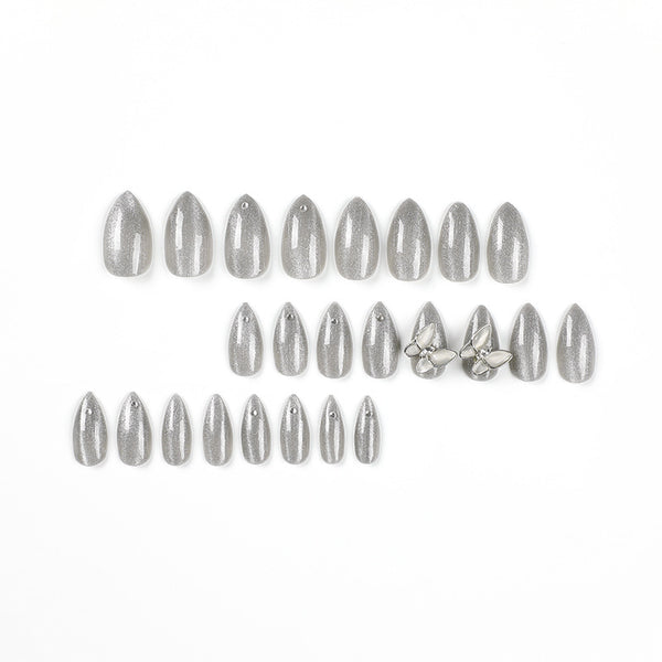 12 Sizes-24 Pcs Press On Nails JP948