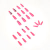 12 Sizes-24 Pcs Press On Nails JP1126