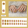 12 Sizes-24 Pcs Press On Nails R872