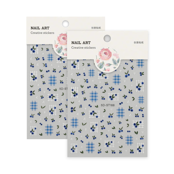 5D Nail Art Sticker 5DST168
