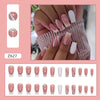 12 Sizes-24 Pcs Press On Nails Z627