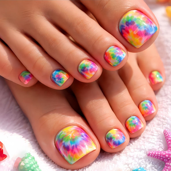 12 Sizes-24 Pcs Press On Nails Y1943