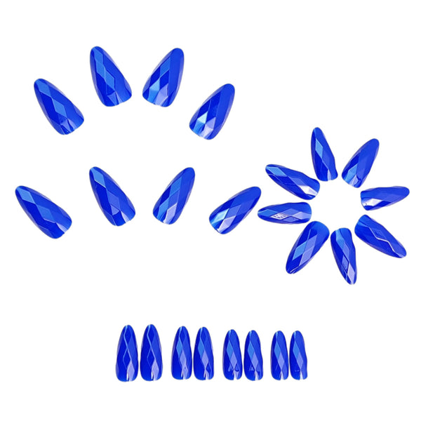 12 Sizes-24 Pcs Press On Nails Y1845