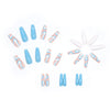 12 Sizes-24 Pcs Press On Nails W199
