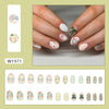 12 Sizes-24 Pcs Press On Nails W1971