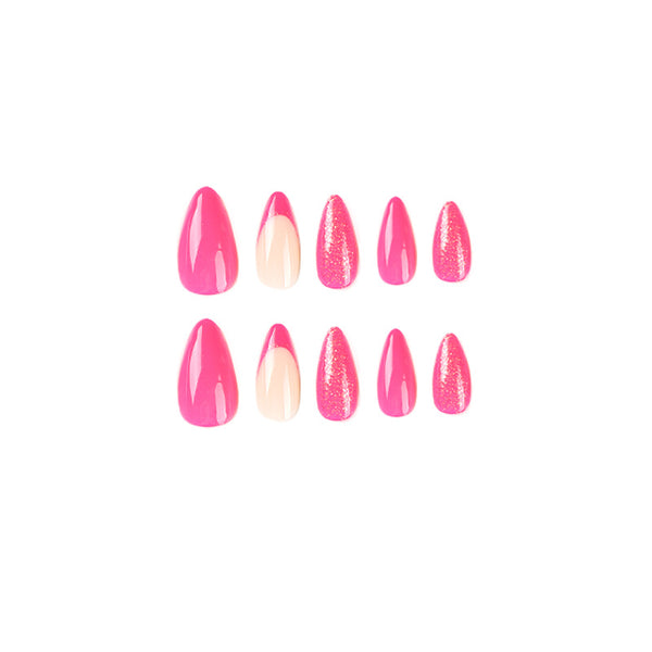 12 Sizes-24 Pcs Press On Nails JP2359