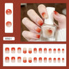 12 Sizes-24 PcsPress On Nails R961