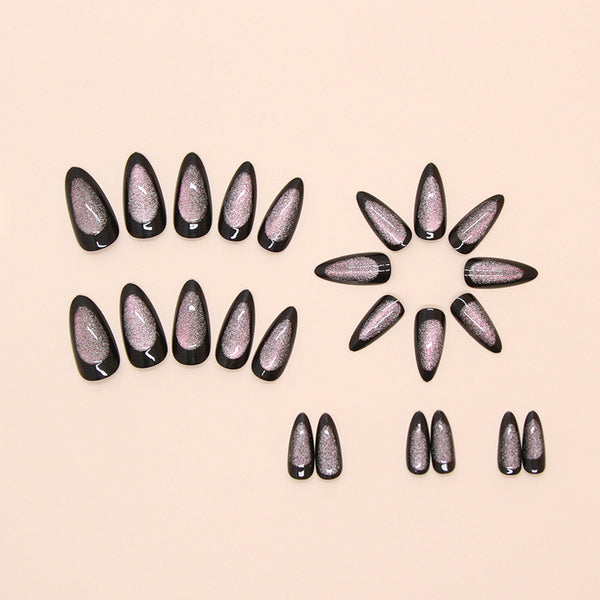 12 Sizes-24 Pcs Press On Nails W1790