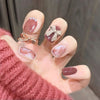 12 Sizes-24 Pcs Press On Nails JP1116