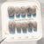 12 Sizes-24 Pcs Press On Nails SP165