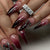 12 Sizes-24 Pcs Press On Nails JP3475