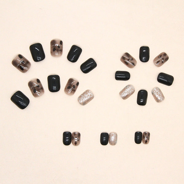 12 Sizes-24 Pcs Press On Nails R705
