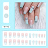 12 Sizes-24 Pcs Press On Nails W767