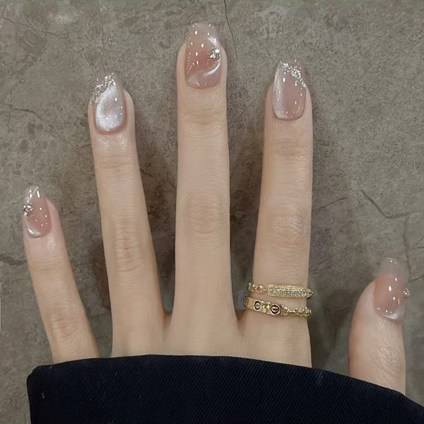 15 Sizes-30 PcsPress On Nails My252