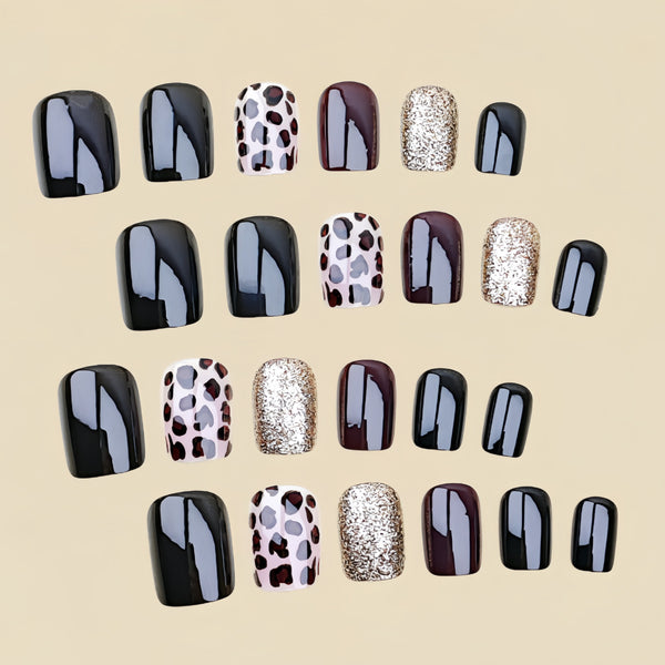 12 Sizes-24 Pcs Press On Nails Y2377-24