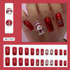 12 Sizes-24 Pcs Press On Nails W1302