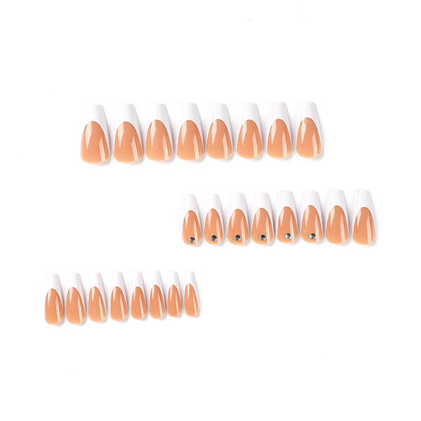 12 Sizes-24 Pcs Press On Nails JP2463