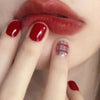 12 Sizes-24 Pcs Press On Nails JP3121