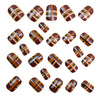 12 Sizes-24 Pcs Press On Nails Y1790