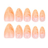 Glamhalo Premiere 30pcs Press On Nails – Eco-Friendly Perfect Fit - GD14