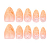 15 Sizes-30 Pcs Press On Nails GD14
