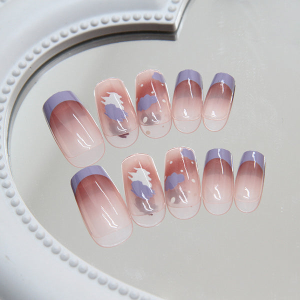 30 Pcs Press On Nails R849