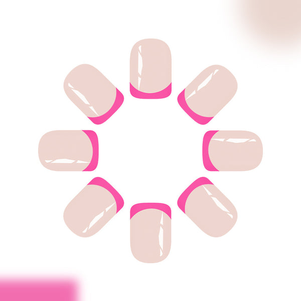 12 Sizes-24 Pcs Press On Nails C1057