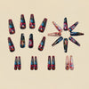 12 Sizes-24 Pcs Press On Nails Y566